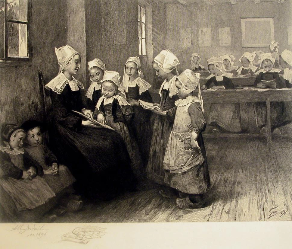 Una scuola in Bretagna